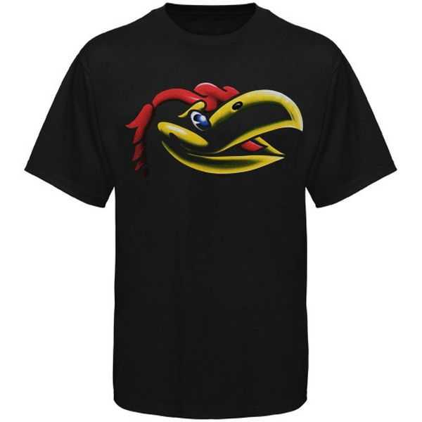 Kansas Jayhawks Black Blackout WEM T-Shirt-,We sell and wholesale Kansas Jayhawks Black Blackout WEM T-Shirt- on line form chian!